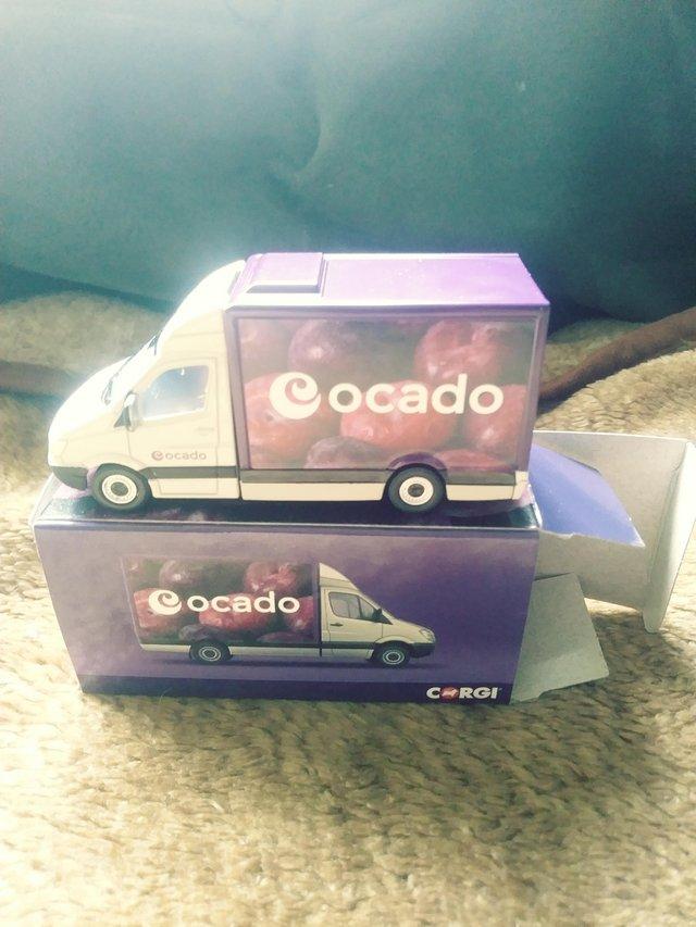 Preview of the first image of Model mercedes acado van in plum new in box.