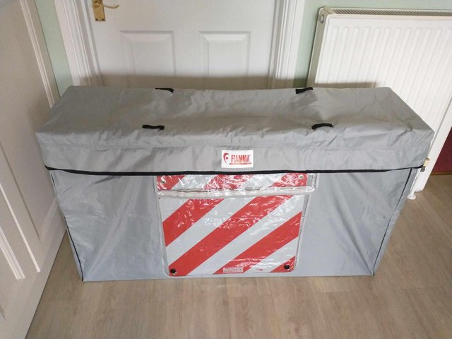 Preview of the first image of Fiamma Cargo Back soft storage bag plus frame and sign. New.
