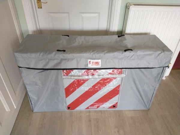 Image 1 of Fiamma Cargo Back soft storage bag plus frame and sign. New