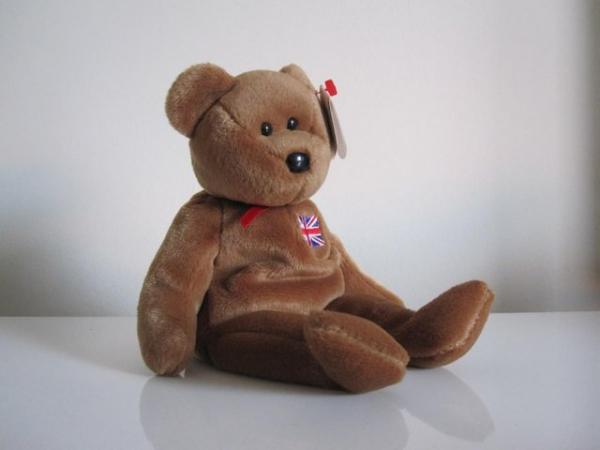 Image 2 of Ty beanies Britannia the bear New with tags