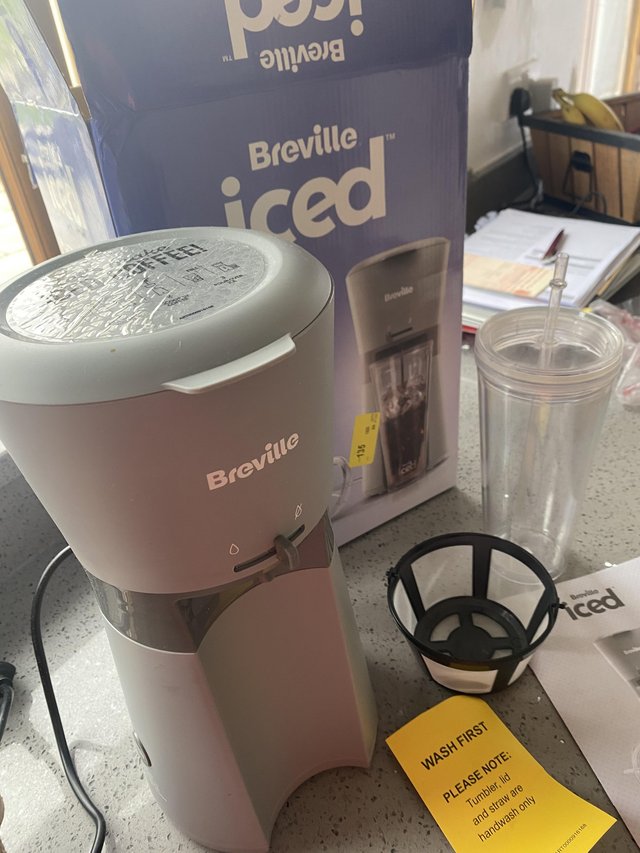 Preview of the first image of Brand new Breville iced coffee maker.