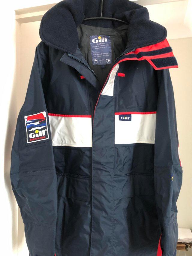 Preview of the first image of WATERPROOF GILL QUALITY INSHORE SAILING JACKET.