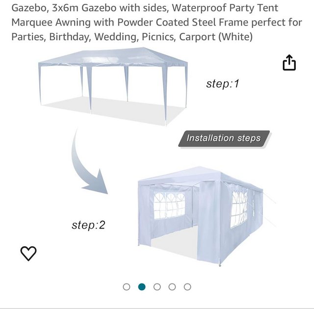 Preview of the first image of Brand new Gazebo for sale.