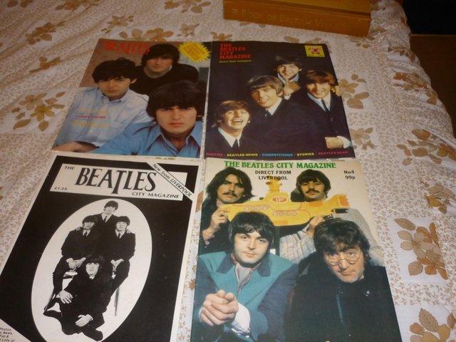 Preview of the first image of Rare Beatles City Magazines - complete set.