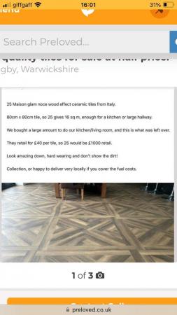 Image 2 of Top quality floor tiles for sale