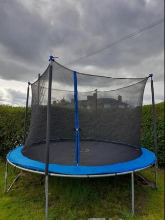 Image 1 of 12 Foot Trampoline with Netting