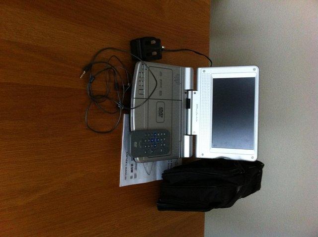 Preview of the first image of Wharfedale WDP-127 Portable DVD Player with 7" screen.