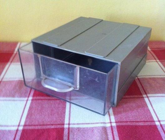 Image 1 of 1 x slot together DUAL drawer box. £3 , 2 for £5, 4 for £8 (
