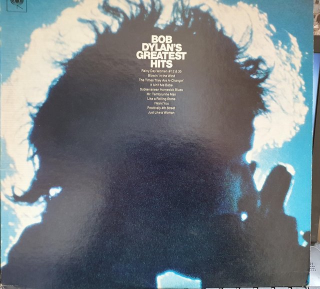 Preview of the first image of Bob Dylan greatest hits 12" vinyl album.