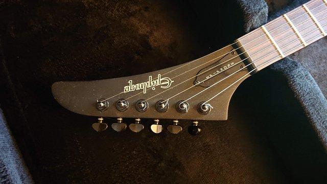 Image 9 of Epiphone Gothic XII Explorer Guitar (2015)