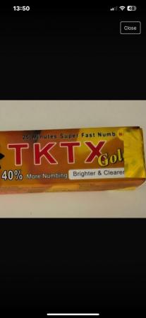 Image 1 of TKTX Gold tattoo numbing cream