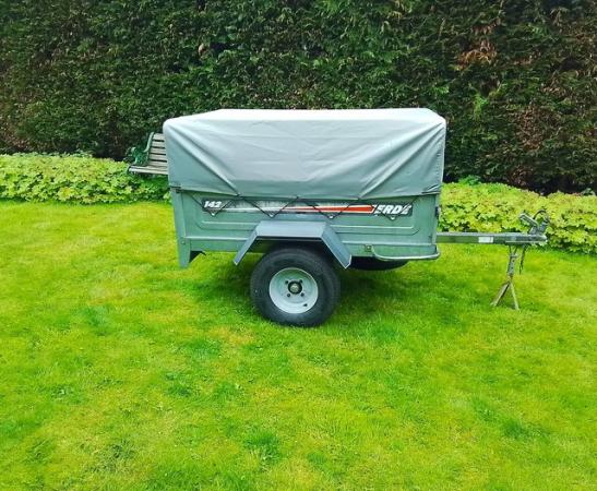Image 3 of ERDE 142 5X3 TIPPING TRAILER WITH HIGH FRAME
