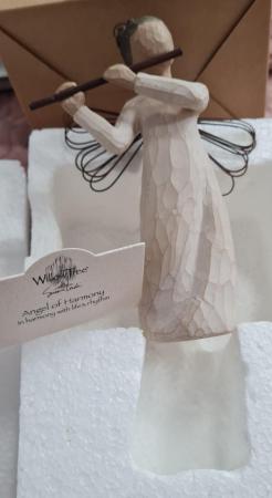Image 3 of Willow Tree “Angel of Harmony” sculpted handpainted figurine