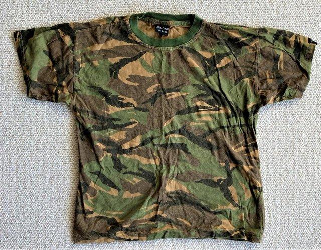 Preview of the first image of KID'S ARMY DPM CAMO CAMOUFLAGE T-SHIRT TEE AGE 9 -10 BOY'S.