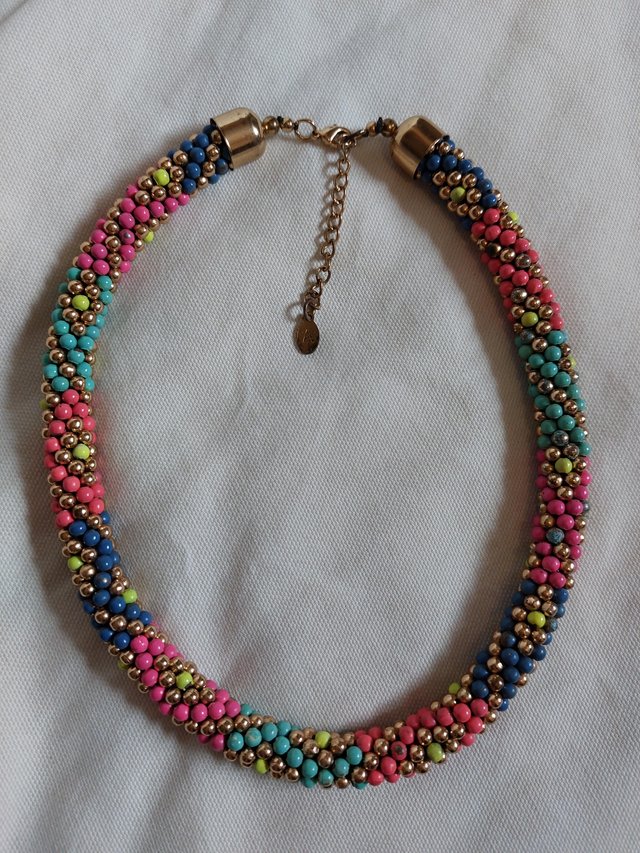Preview of the first image of Colourful necklace/choker.