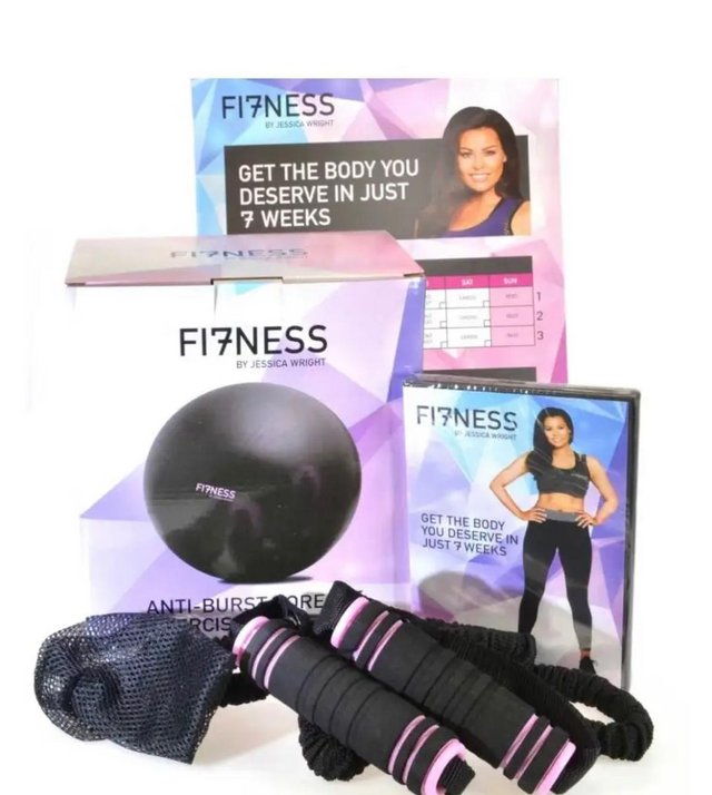 Preview of the first image of Fitness DVD by Jessica Wright.