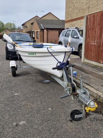 Image 2 of Walker bay 10ft dinghy with electric outboard and trailer