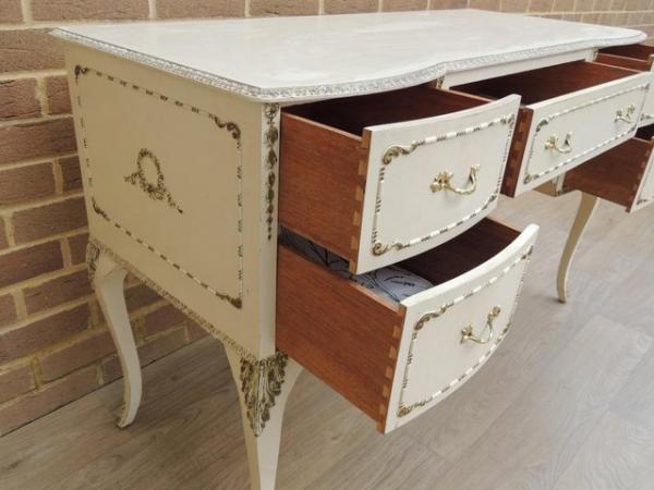 Image 10 of French Dressing Table + Stool (UK Delivery)