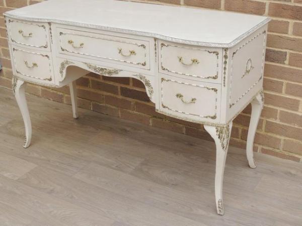 Image 4 of French Dresser + Stool (UK Delivery)