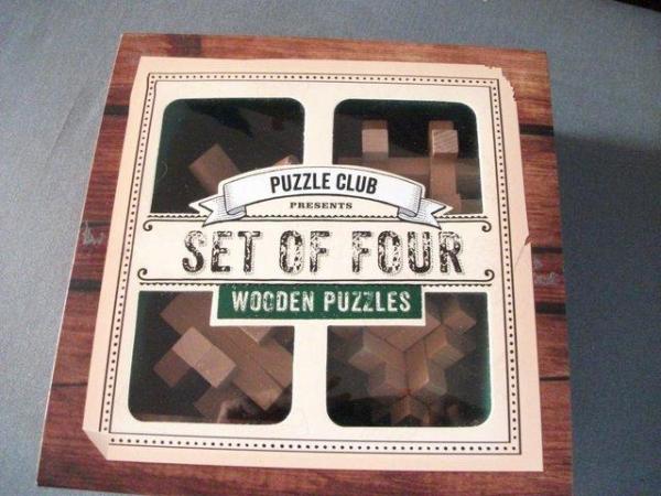 Image 1 of ****Set of 4 Wooden Puzzles****