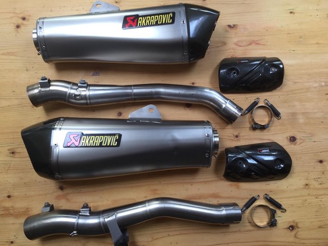 Preview of the first image of Akrapovic Exhausts for Kawasaki ZZR1400 Gen 2.