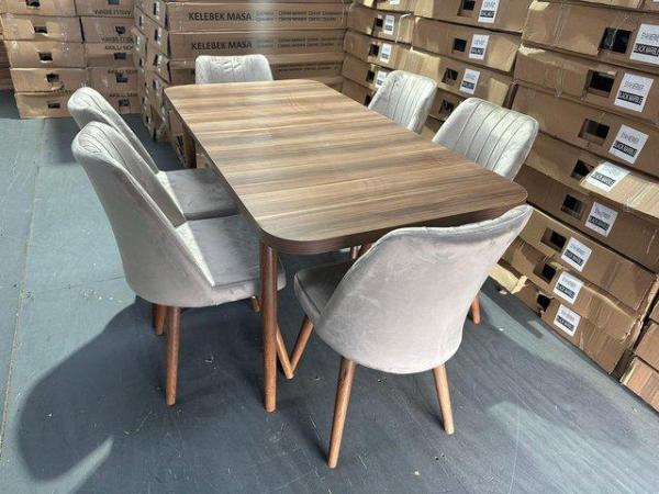 Image 2 of Stylish Wooden Dining Sets For Free Delivery