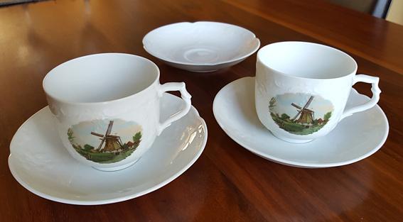 Image 3 of Cups and Saucers. Royal Schwabap 1984 Ter Steege BV-Holland