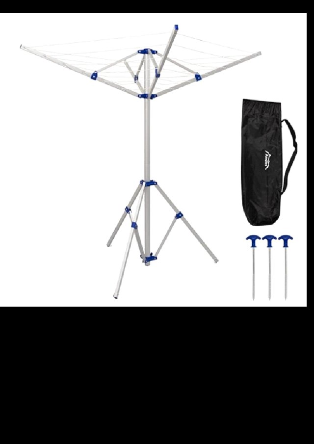 Preview of the first image of PORTABLE ROTARY AIRER – The Andes Portable Rotary washing li.