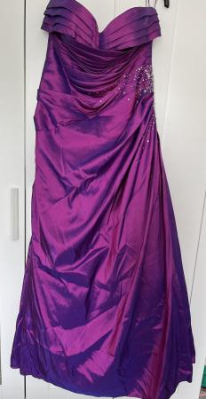 Image 1 of Purple Mousetrap Prom Dress