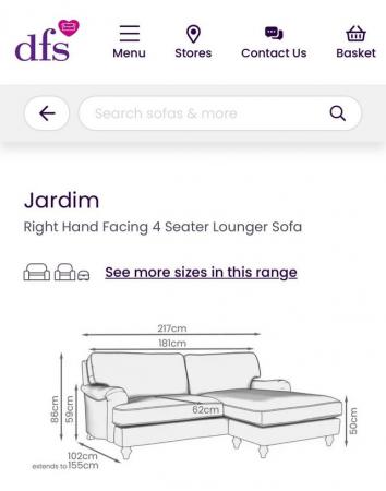 Image 4 of DFS Joules sofa L shaped