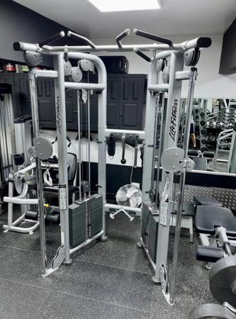 Image 1 of Life Fitness Signature Series Dual Adjustable Pulley