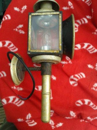 Image 3 of vintage Carriage or Coach Light Lamp Fitting
