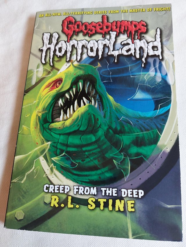 Preview of the first image of Goosebumps Horrorland Creep from the Deep.