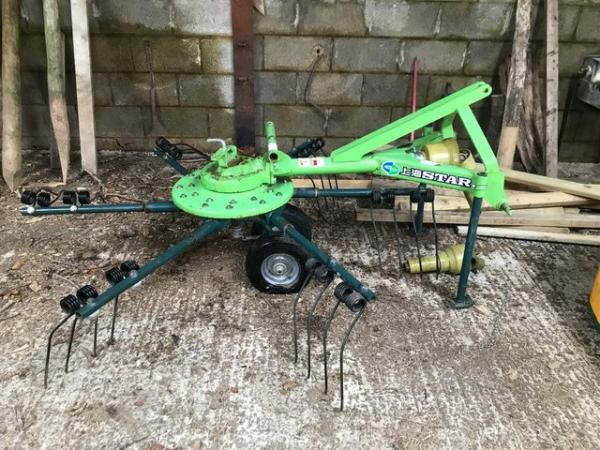 Image 1 of Compact hay rake. Complements compact mower also advertised.