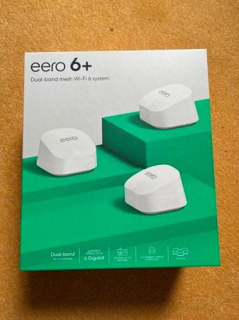 Image 1 of EERO 6+ Dual band mesh wifi 6 system