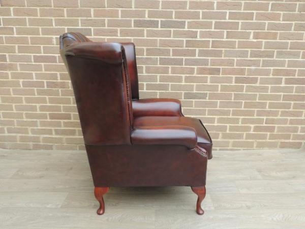 Image 6 of Luxury Queen Anne Chesterfield Wingback Armchair (UK Deliver