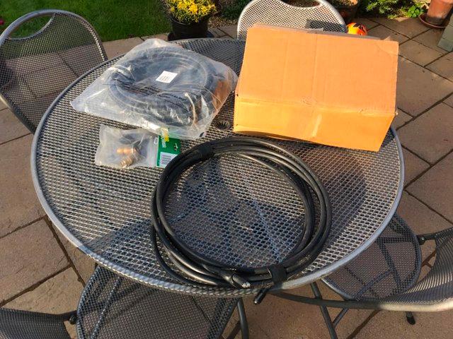 Preview of the first image of Outdoor electrical kit, cables etc.