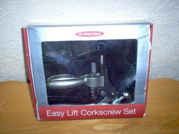 Image 1 of Easy Lift Corkscrew Set/Unused.