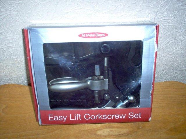 Preview of the first image of Easy Lift Corkscrew Set/Unused..