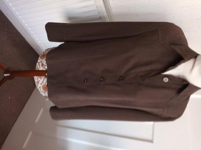 Preview of the first image of Ladies Long Sleeve Shirt/Jacket size 14.