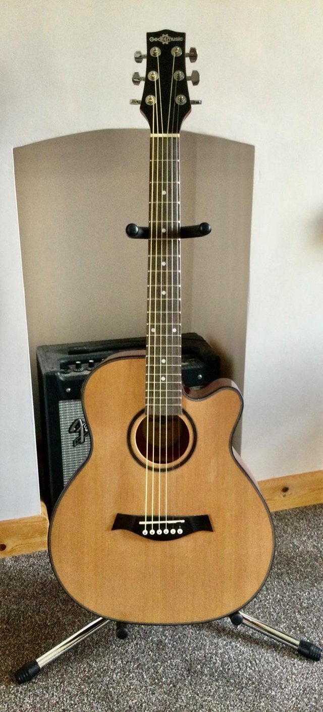 Preview of the first image of Gear4Music Electro Acoustic Guitar.