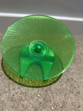 Image 5 of Green Silent hamster wheel