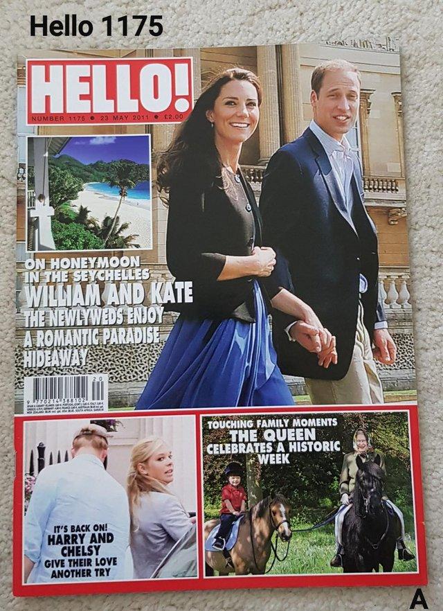 Preview of the first image of Hello Magazine 1151, 1174, 1175 - William & Kate.