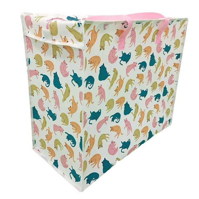 Preview of the first image of Ca's Life Zip Up Laundry Storage Bag.  Free Postage.