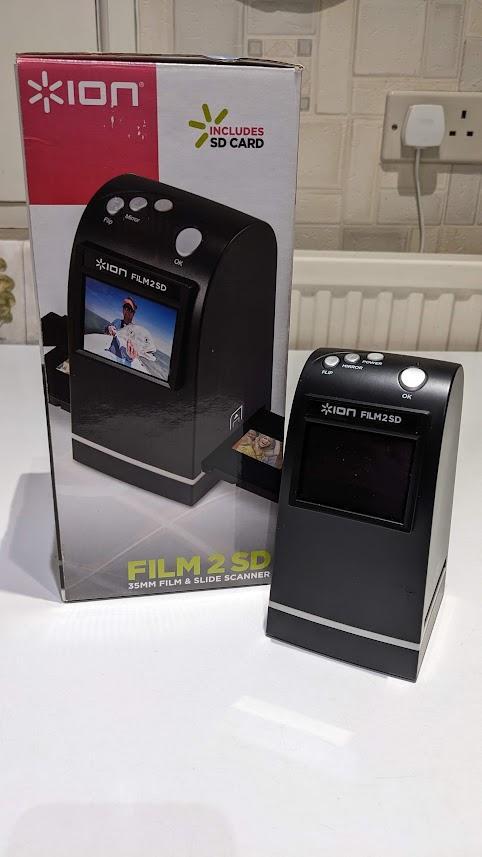 Preview of the first image of Photographic slide to digital converter.