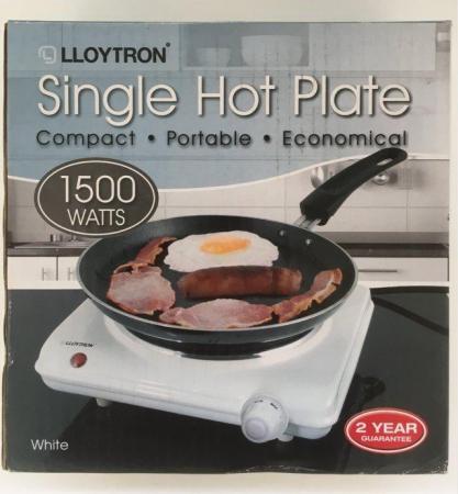 Image 3 of Lloytron Electric Single Hot Plate - New