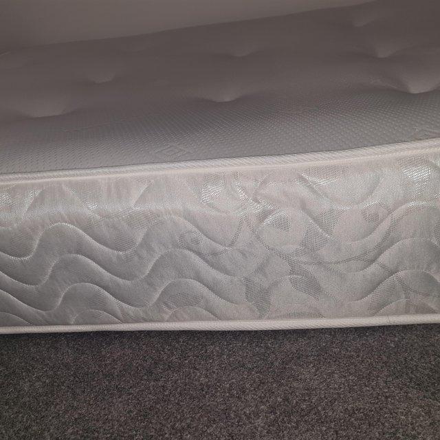 Preview of the first image of Double memory foam spring mattress.