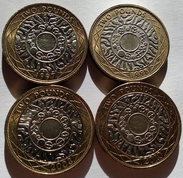 Preview of the first image of £2 Coins 'Technology' all in very good condition.
