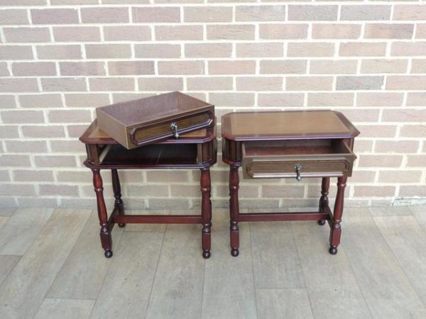 Image 7 of Pair of Retro Bedside Tables (UK Delivery)