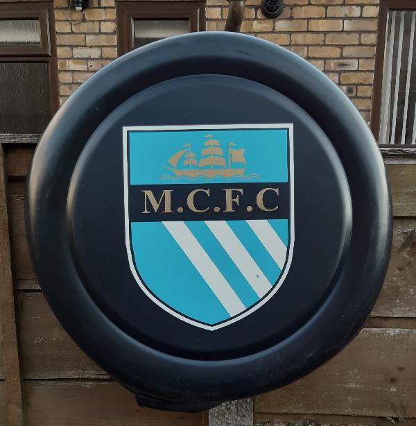 Preview of the first image of Manchester City Spare Wheel Cover By Aquarius.